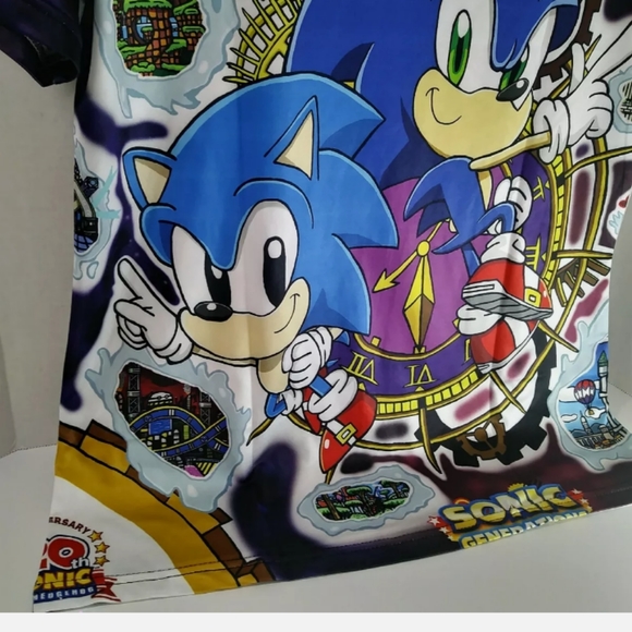 Cosplay Men's Sz M Mesh T-Shirt With Multicolored 3D Graphics - Picture 8 of 8